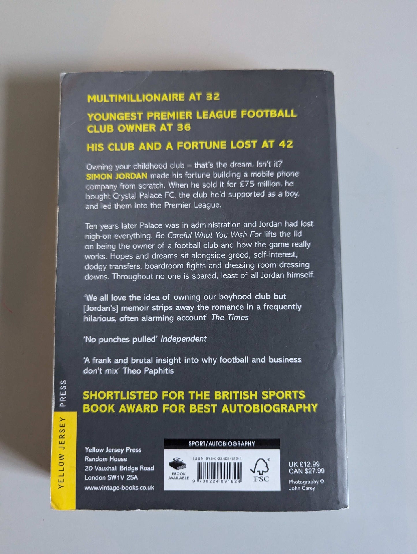 Be Careful What You Wish For (Paperback) by Simon Jordan