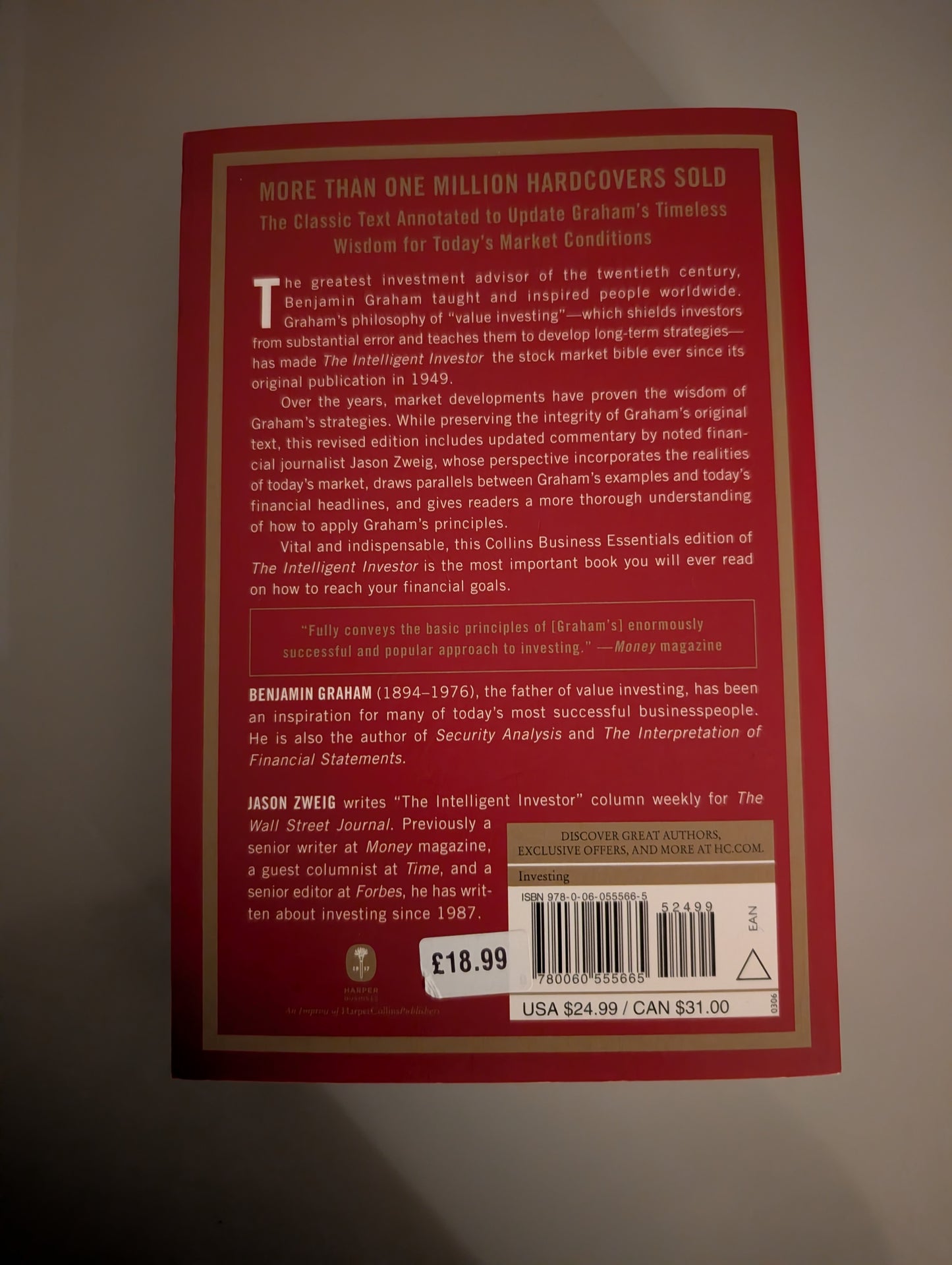The Intelligent Investor: The Definitive Book on Value Investing (Paperback) by Benjamin Graham