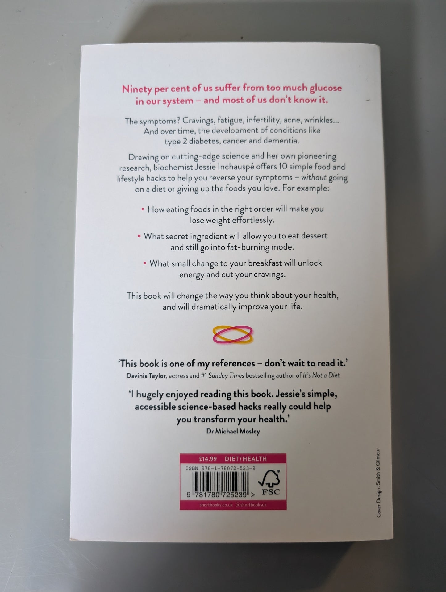 Glucose Revolution: The life-changing power of balancing your blood sugar (Paperback) by Jessie Inchauspe