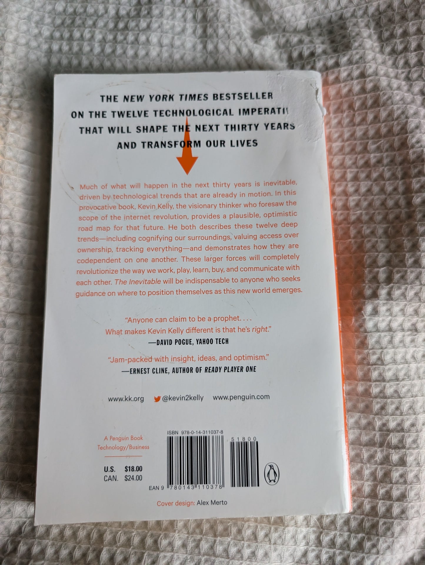 The Inevitable: Understanding the 12 Technological Forces That Will Shape Our Future (Paperback) by KEVIN KELLY