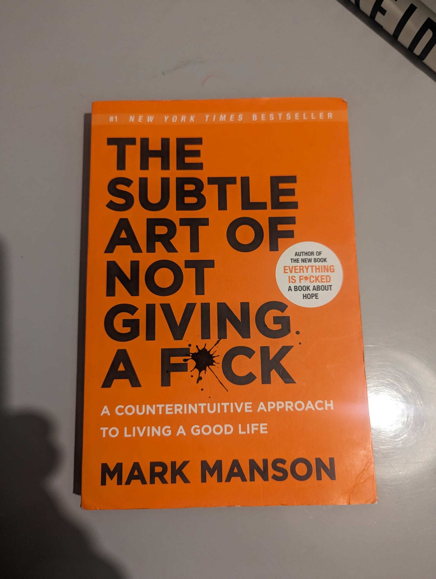 The Subtle Art of Not Giving a F*ck (Hardback)by Mark Manson
