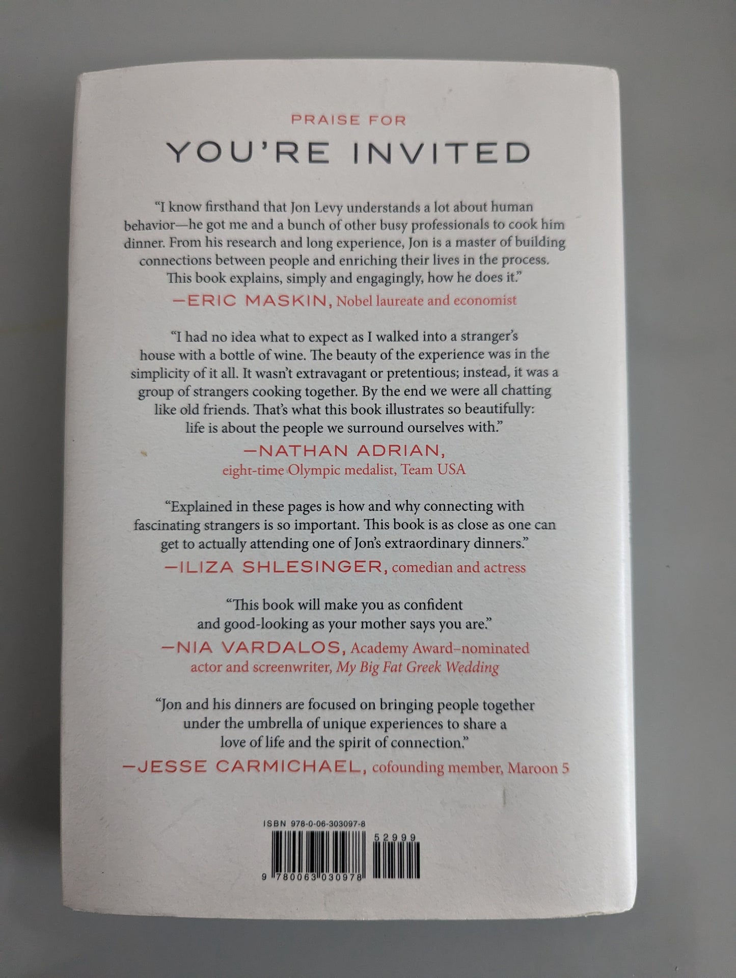 You're Invited: The Art and Science of Connection, Trust, and Belonging (Hardback) by Jon Levy