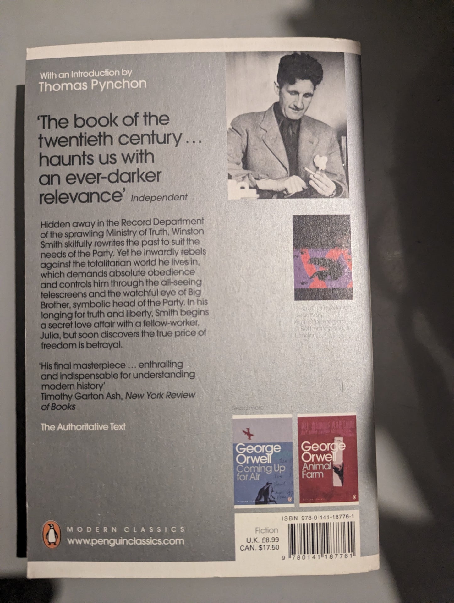 Nineteen Eighty Four (Paperback) by George Orwell