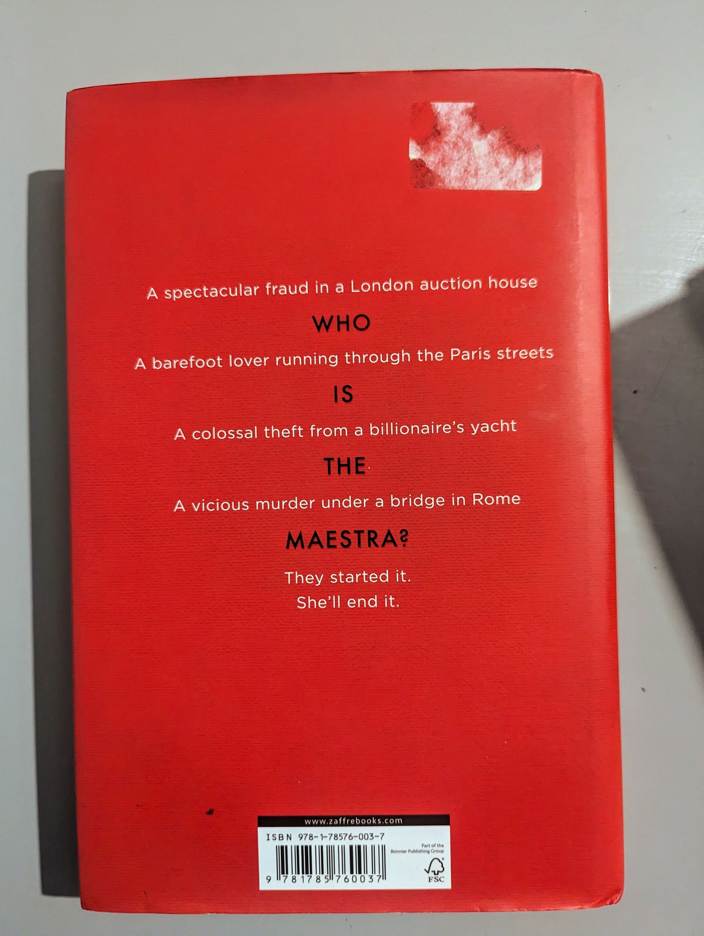 Maestra: The shocking international number one bestseller (Hardback)by L. S. Hilton