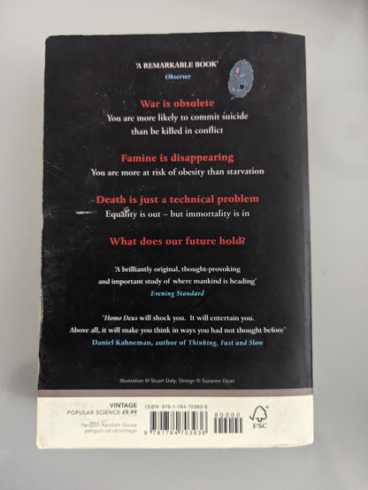 Homo Deus (Paperback) by Yuval Noah Harari