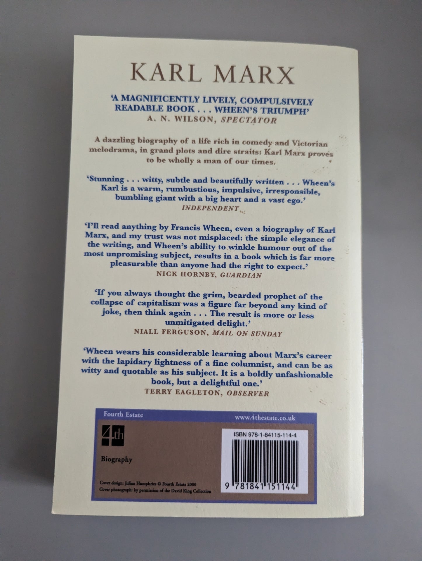 Karl Marx (Paperback) by Francis Wheen