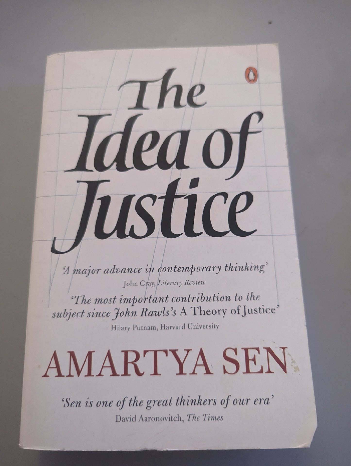 The Idea of Justice (Paperback)
 by Amartya Sen