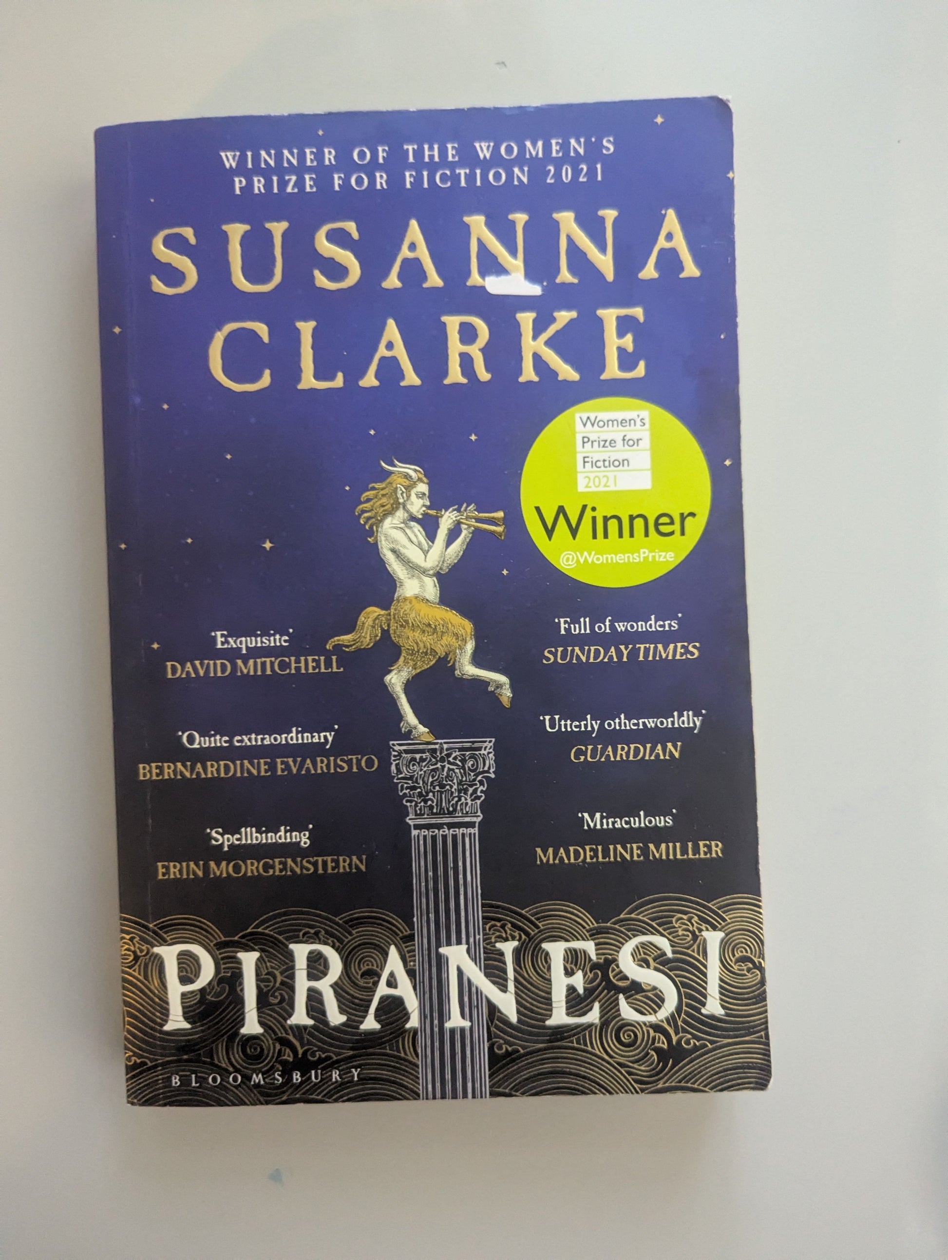 Piranesi - Susanna Clarke Paperback Edition