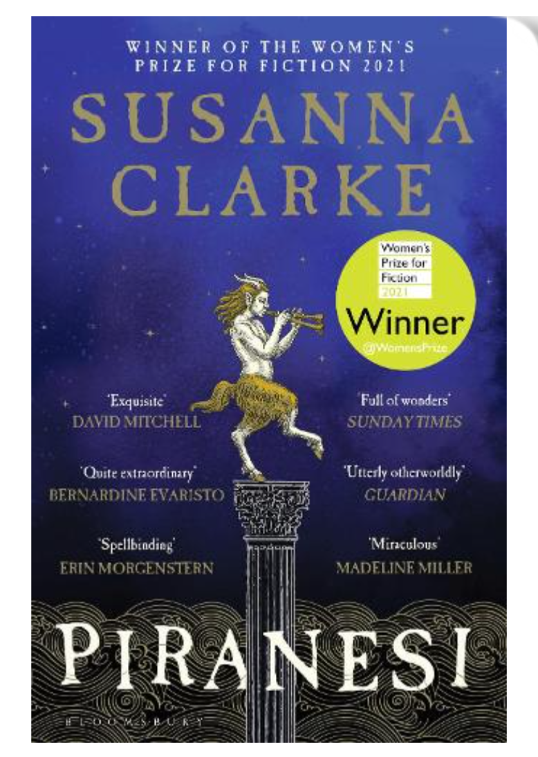 Piranesi by Susanna Clarke Paperback Book Cover