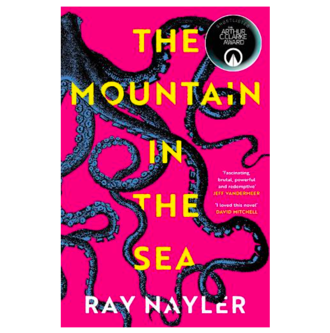 The Mountain in the Sea by Ray Nayler Paperback Book Cover