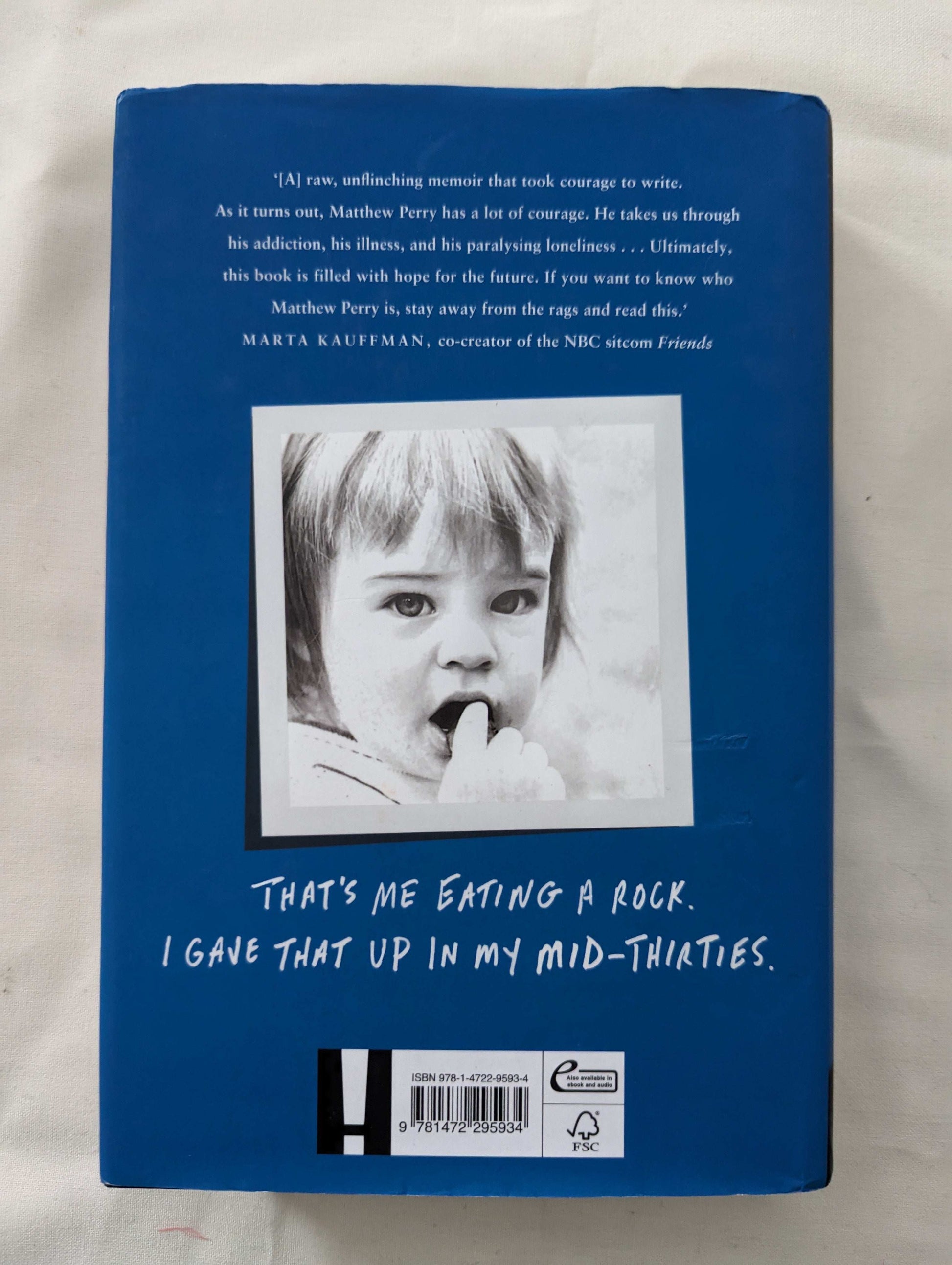 Friends, Lovers and the Big Terrible Thing (Paperback) by Matthew Perry