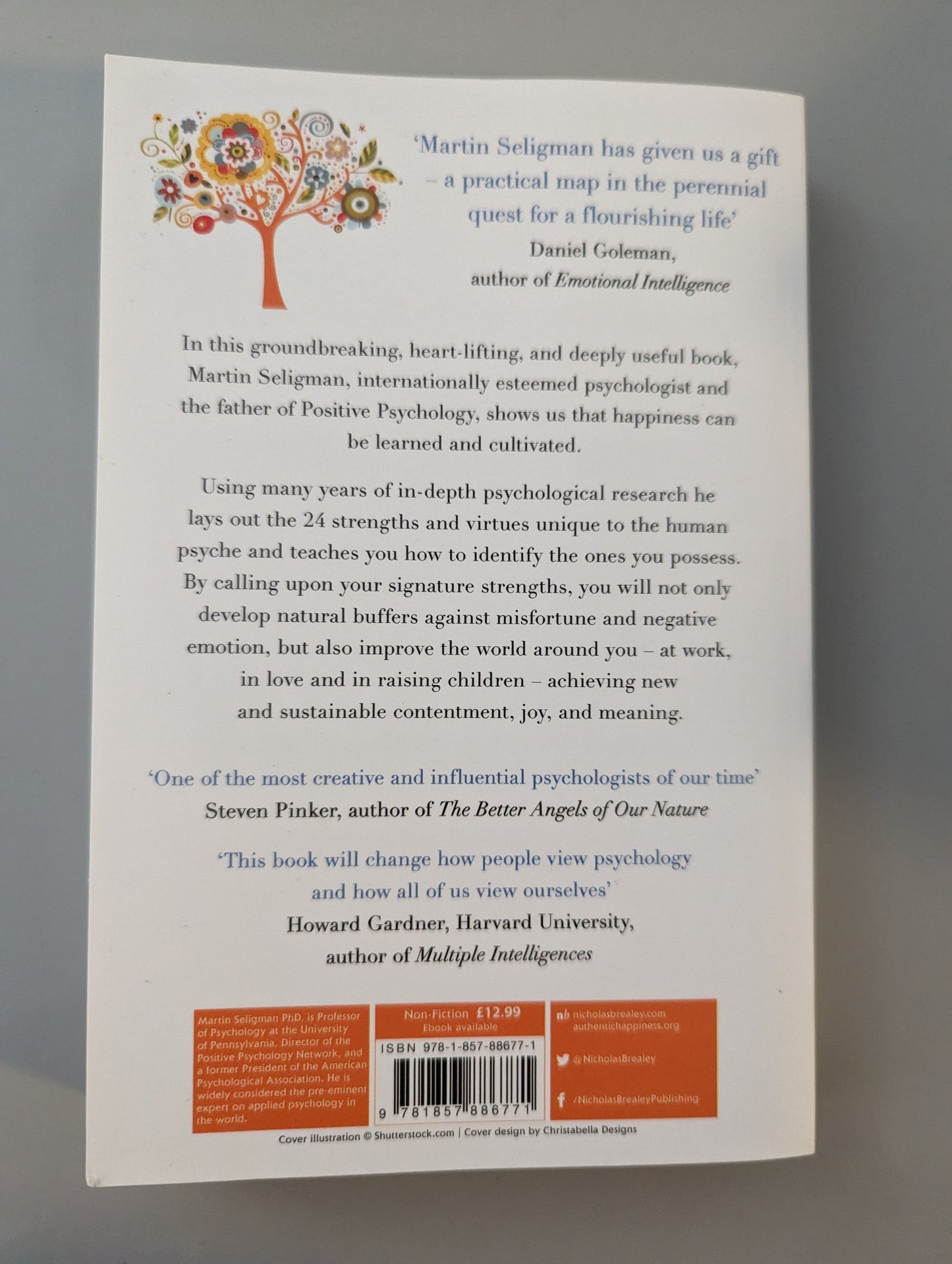 Authentic Happiness: Using the New Positive Psychology to Realise your Potential for Lasting Fulfilment (Paperback) by Martin Seligman