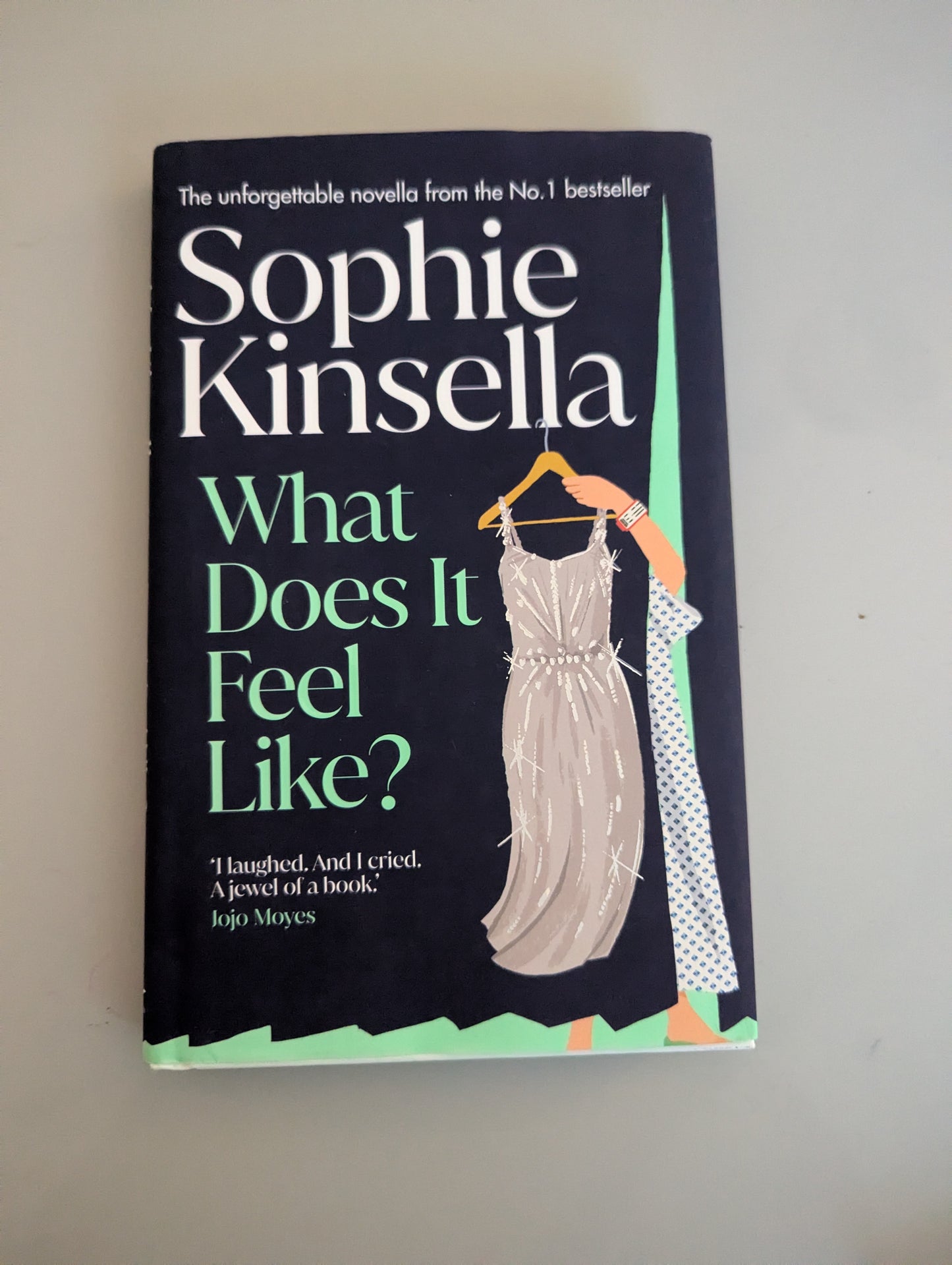 What Does it Feel Like by Sophie Kinsella, secondhand hardback book, available at PrelovedLibrary.co.uk