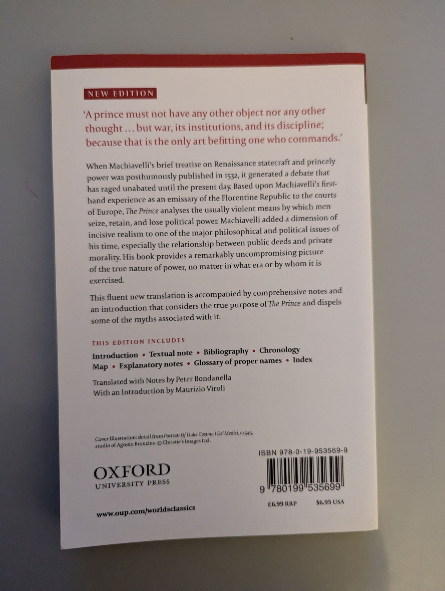 The Prince - Oxford World's Classics (Paperback) by Niccolò Machiavelli