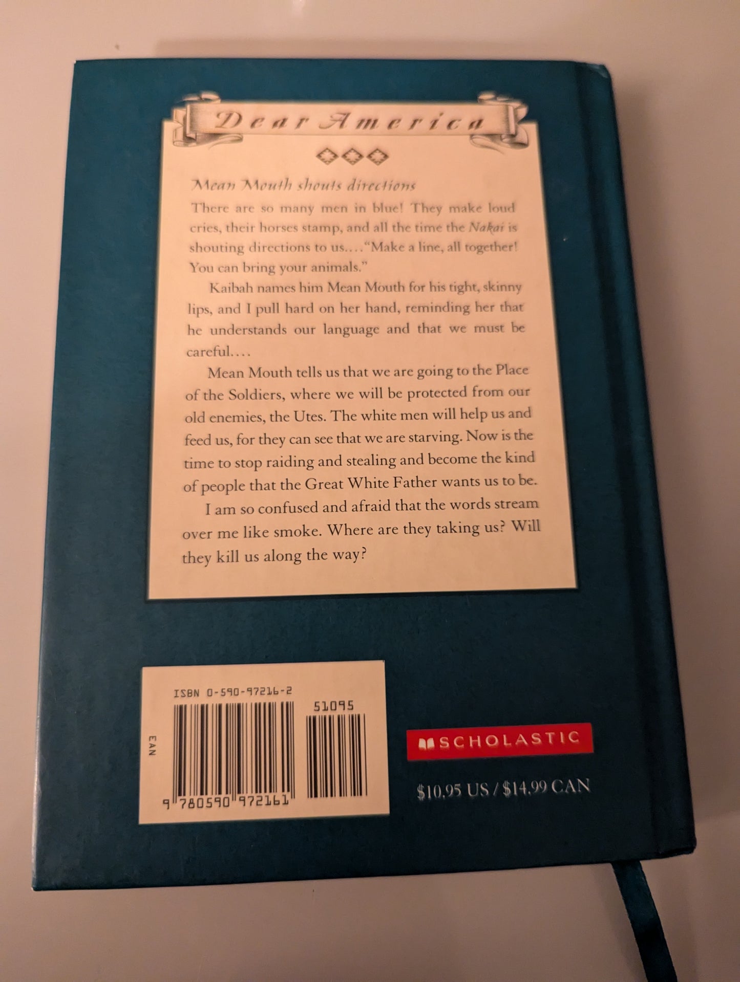 The Girl Who Chased away Sorrow: The Diary of Sarah Nita, a Navajo Girl, New Mexico, 1864 (Hardback)by Ann Turner