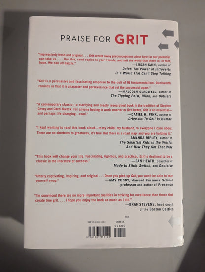 Grit: The Power of Passion and Perseverance (Hardback) by Angela Duckworth