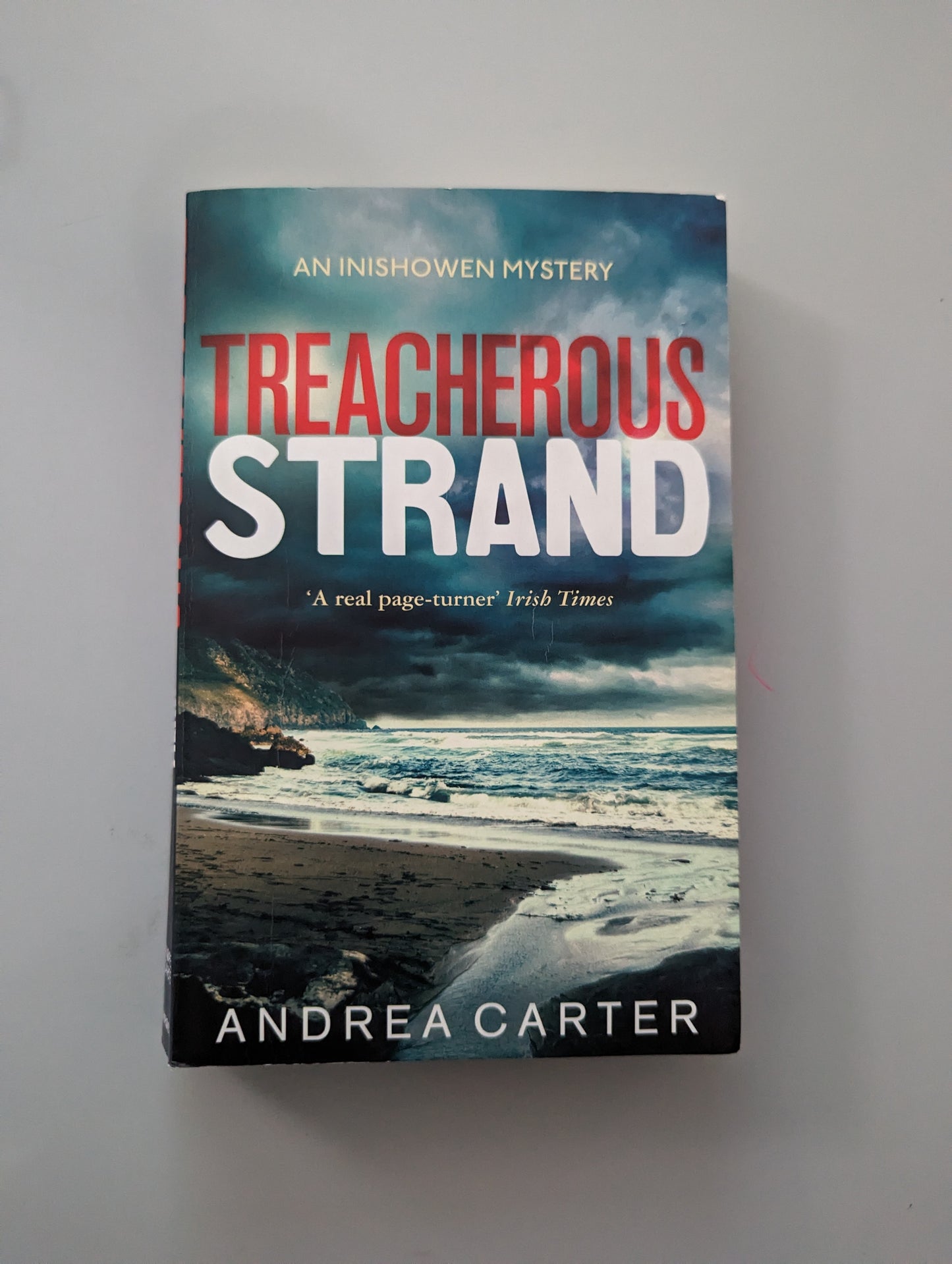 Treacherous Strand - Inishowen Mysteries (Paperback) by Andrea Carter