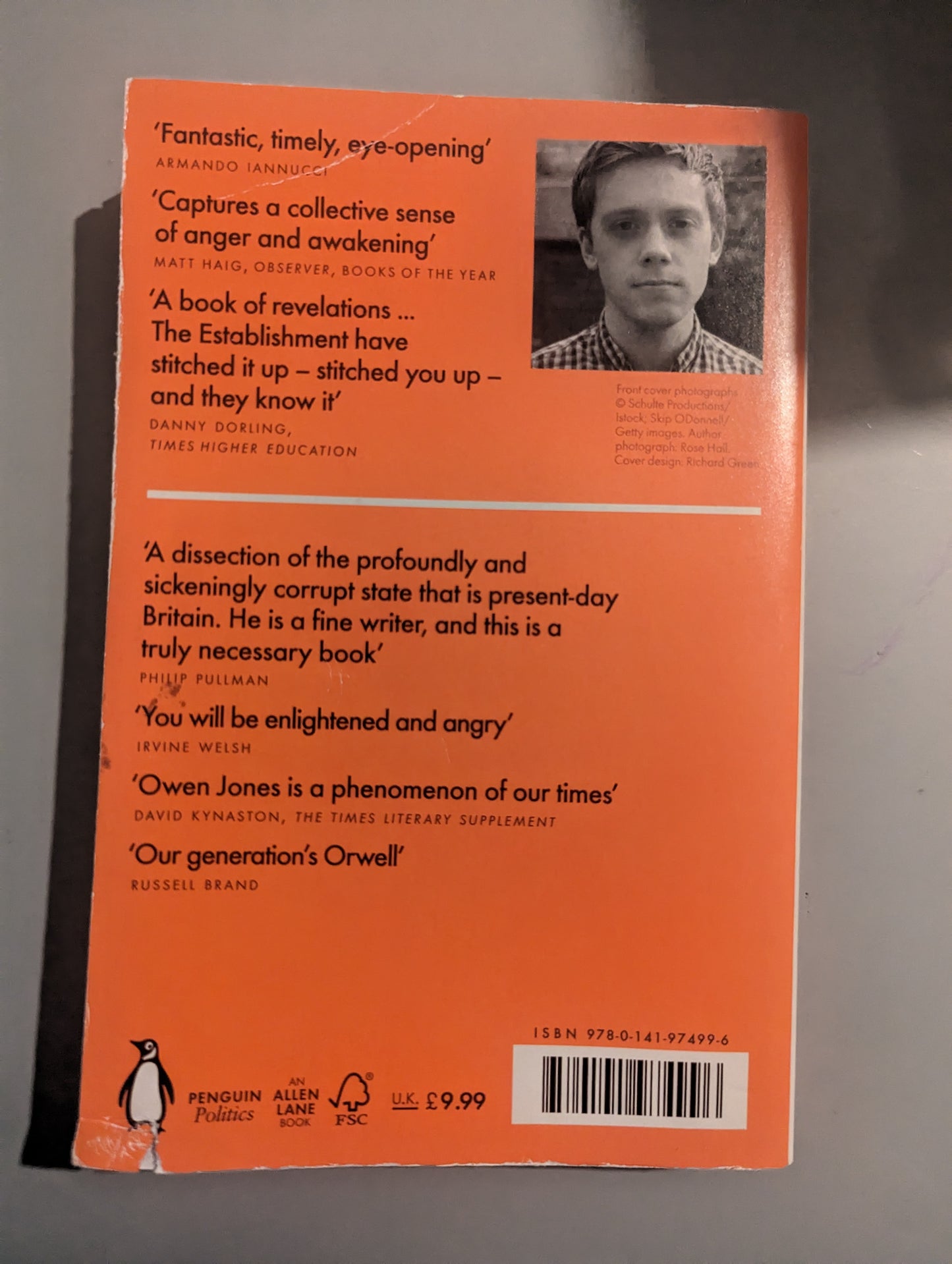 The Establishment: And how they get away with it (Paperback) by Owen Jones