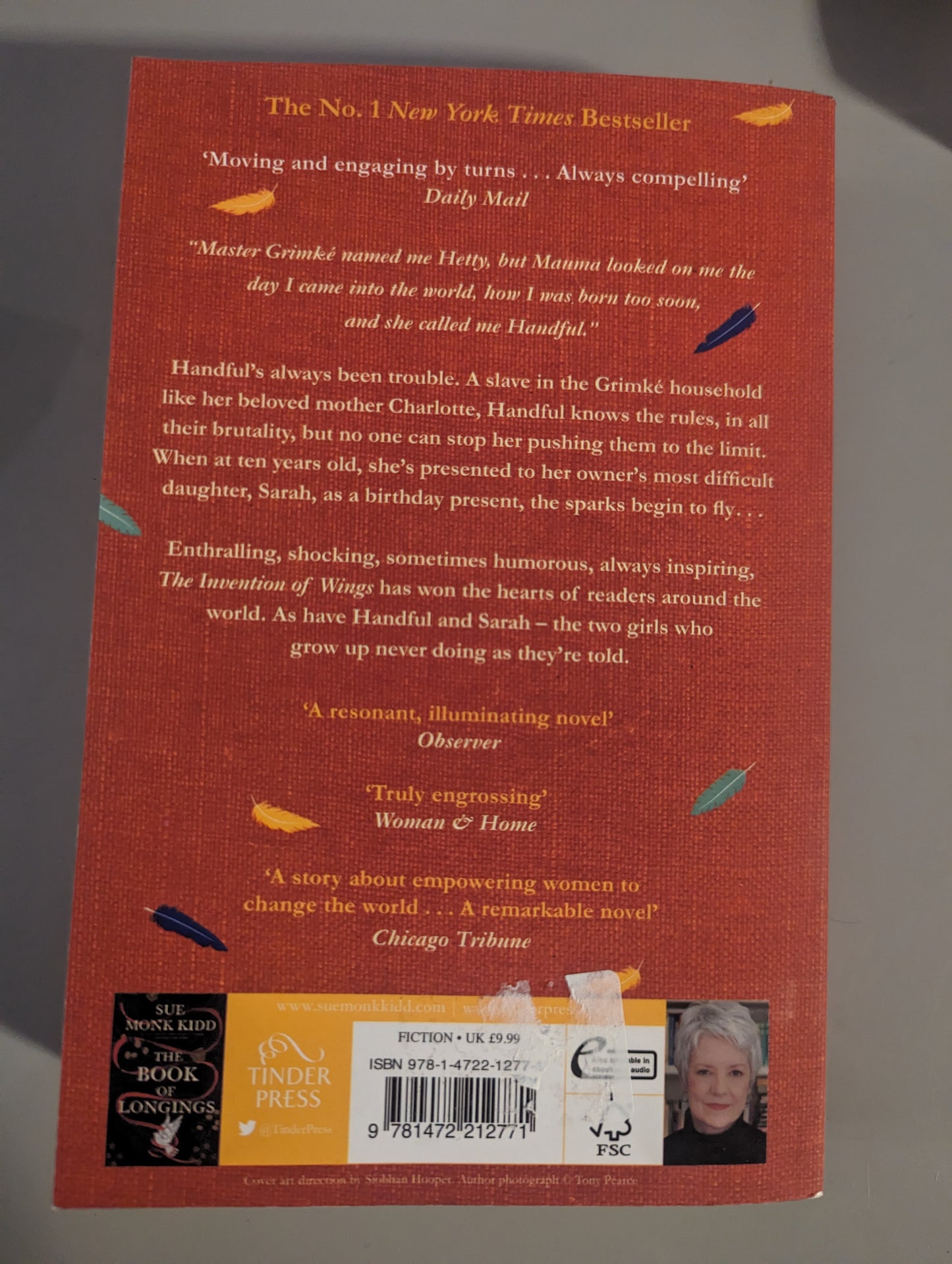 The Invention of Wings (Paperback) by Sue Monk Kidd