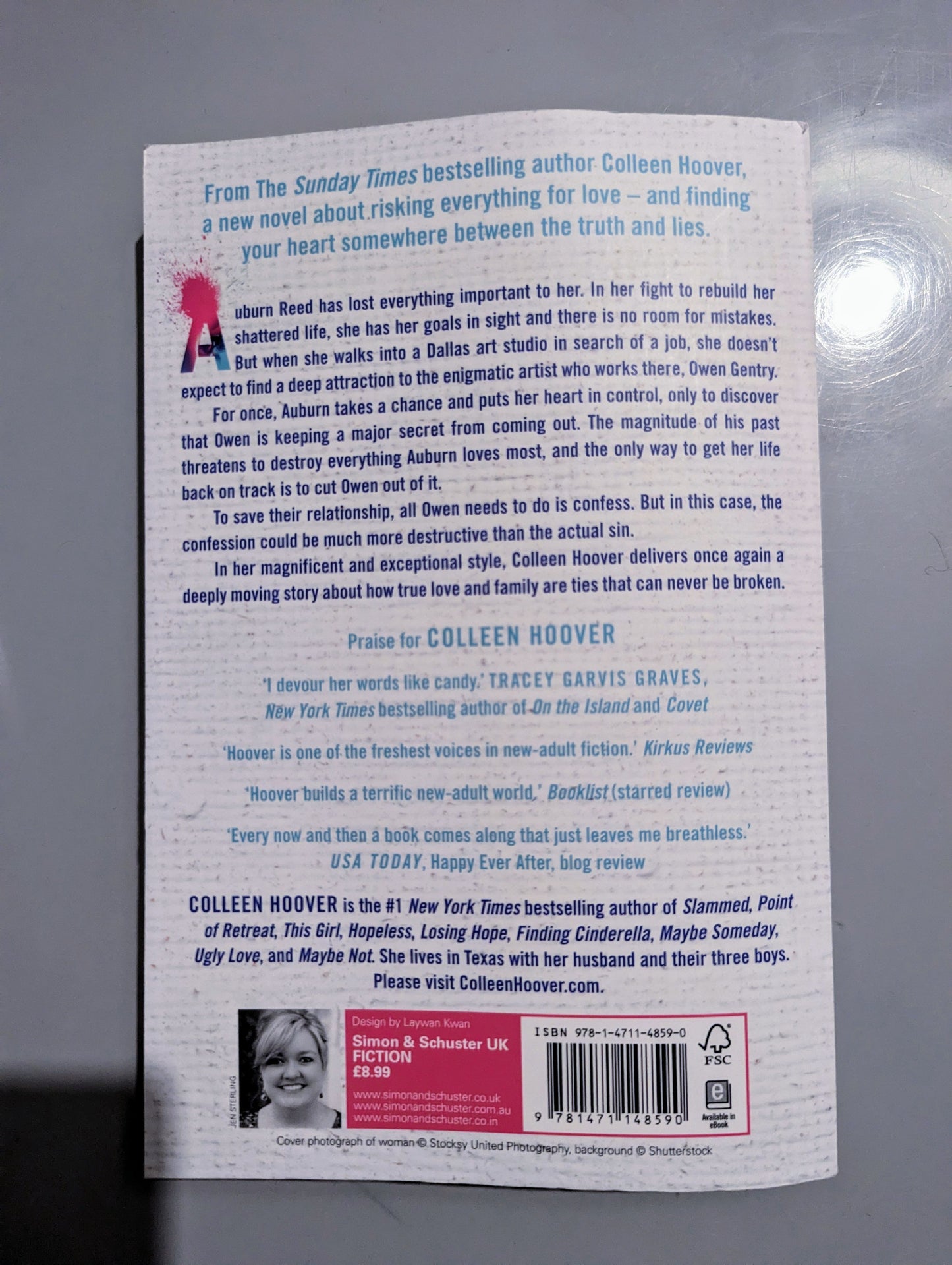 Confess (Paperback) by Colleen Hoover