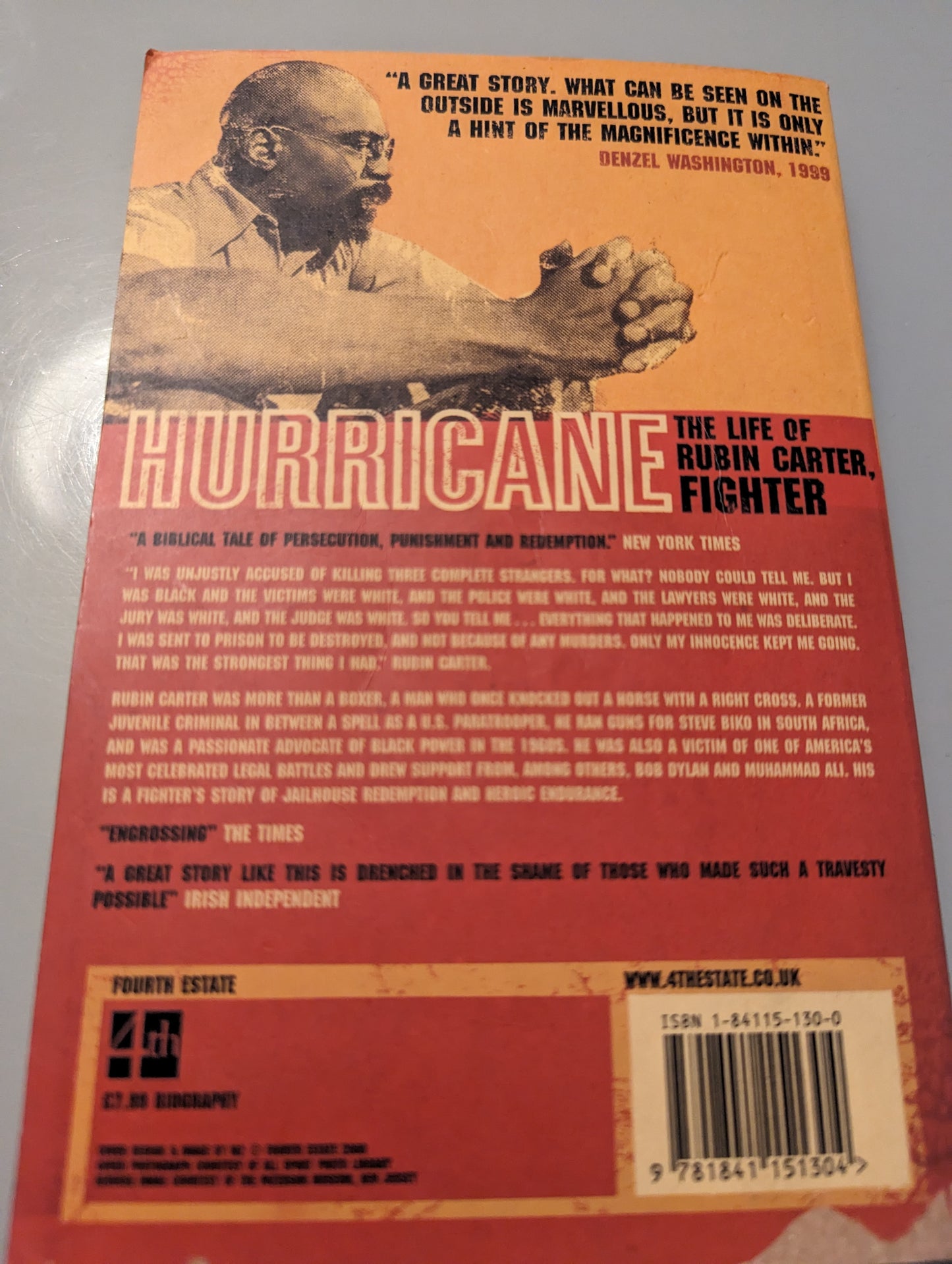 Hurricane: The Life of Rubin Carter, Fighter (Paperback) by James S. Hirsch