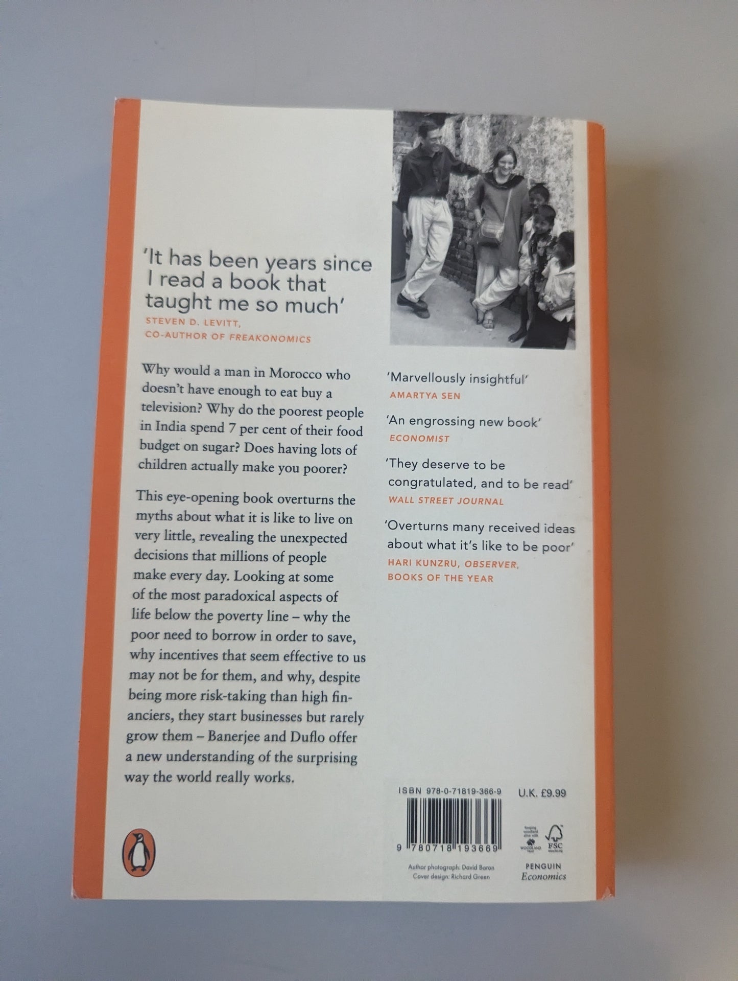 Poor Economics: The Surprising Truth about Life on Less Than $1 a Day (Paperback) by Abhijit V. Banerjee