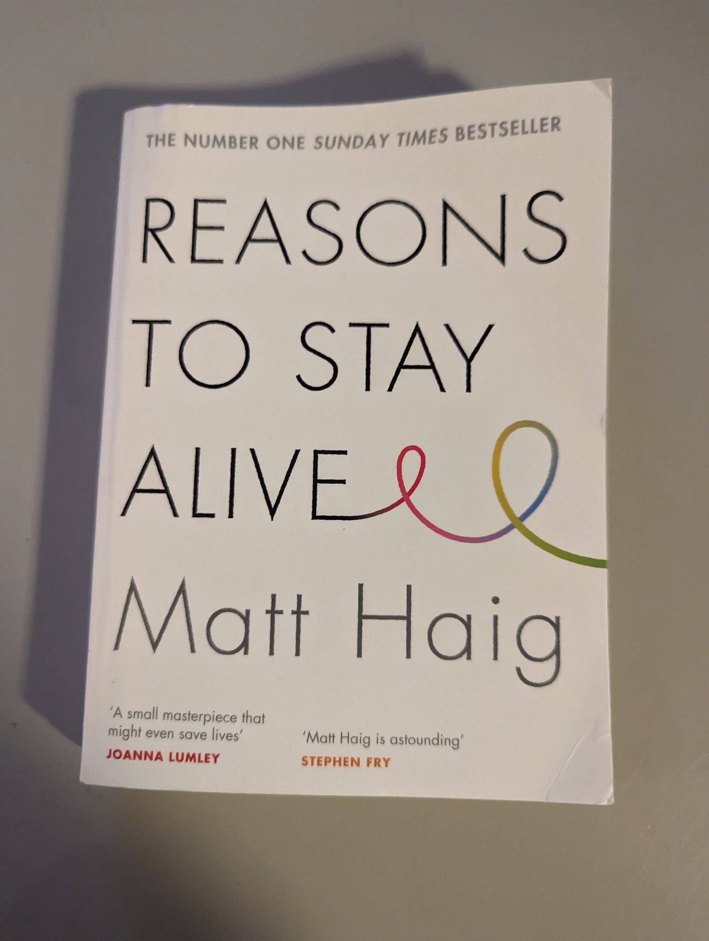 Reasons to Stay Alive (Paperback) by Matt Haig