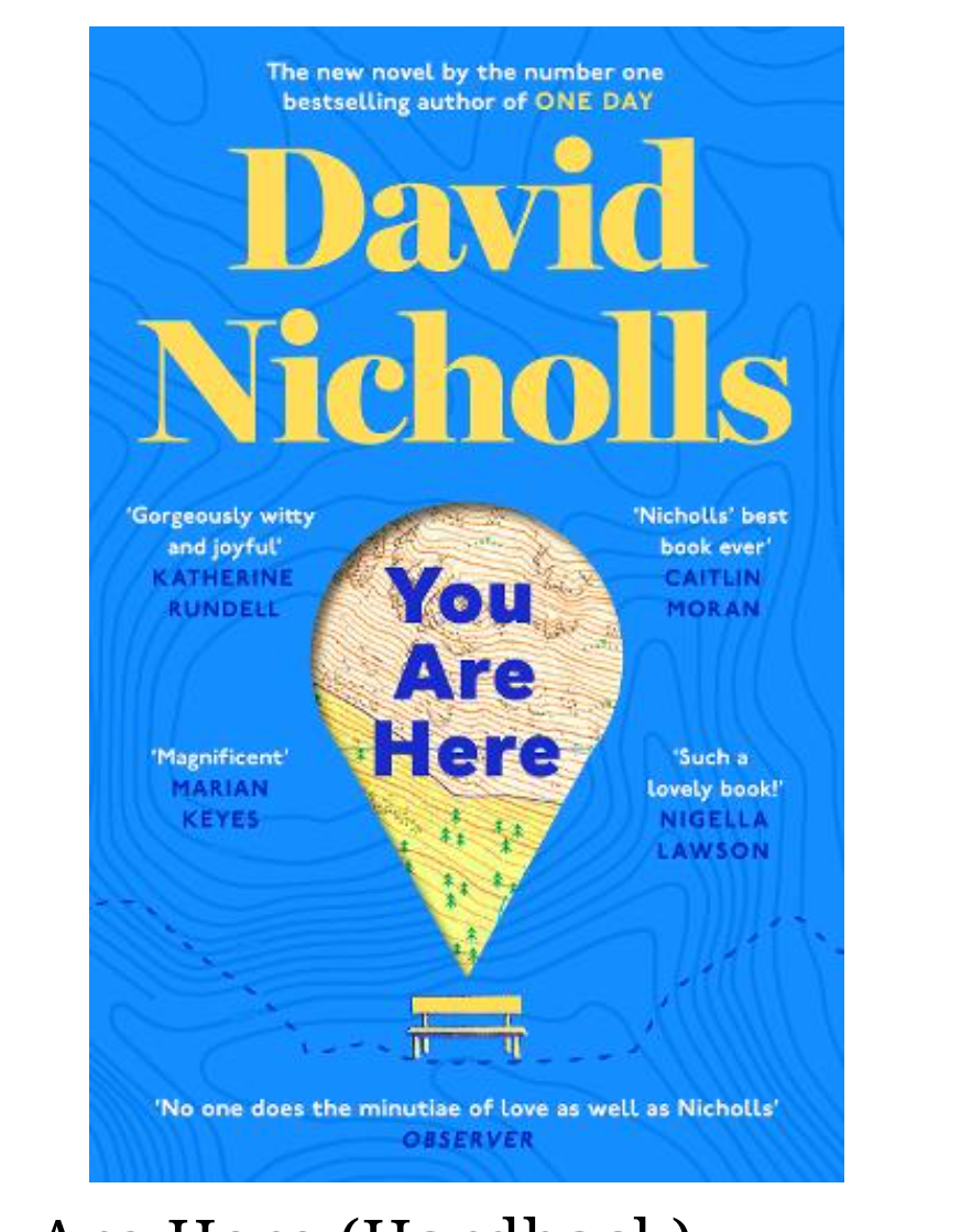You Are Here (Hardback) by David Nicholls