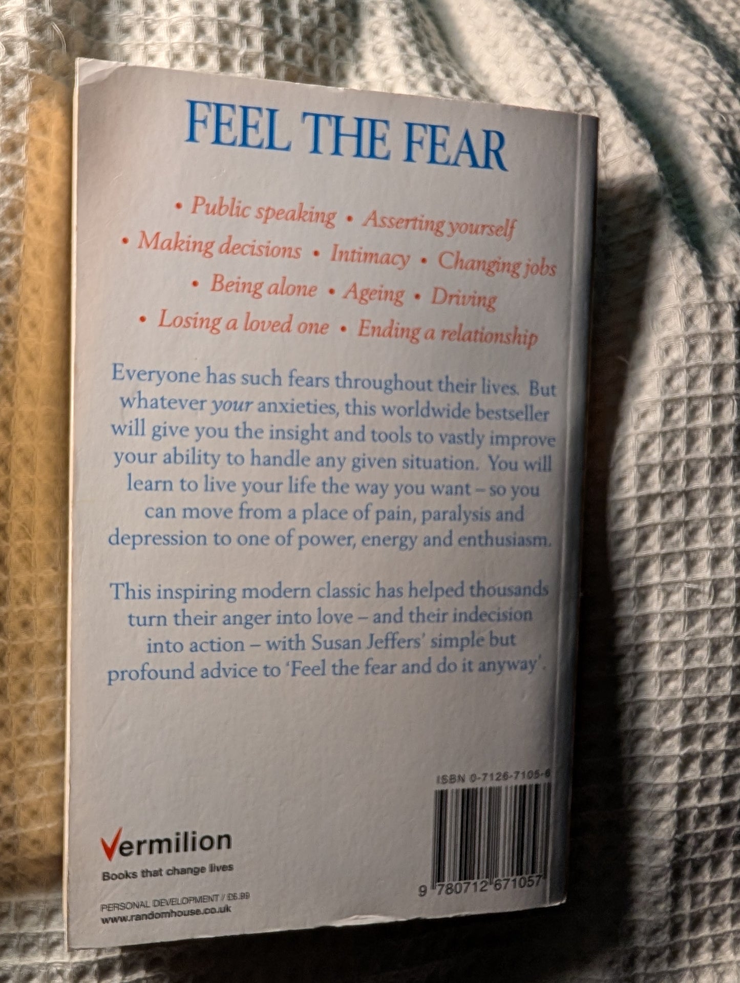 Feel The Fear And Do It Anyway (Paperback) by Susan J. Jeffers