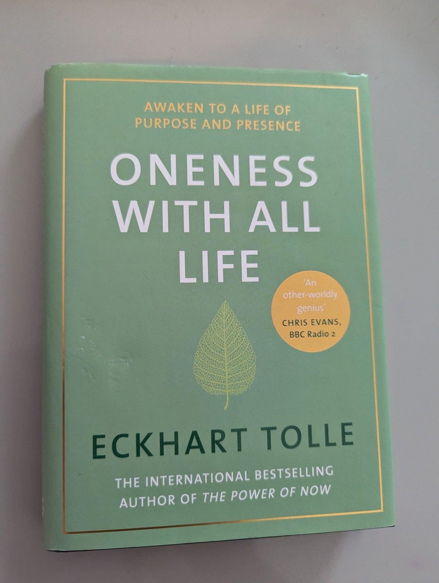 Oneness With All Life: Find your inner peace (Hardback) by Eckhart Tolle