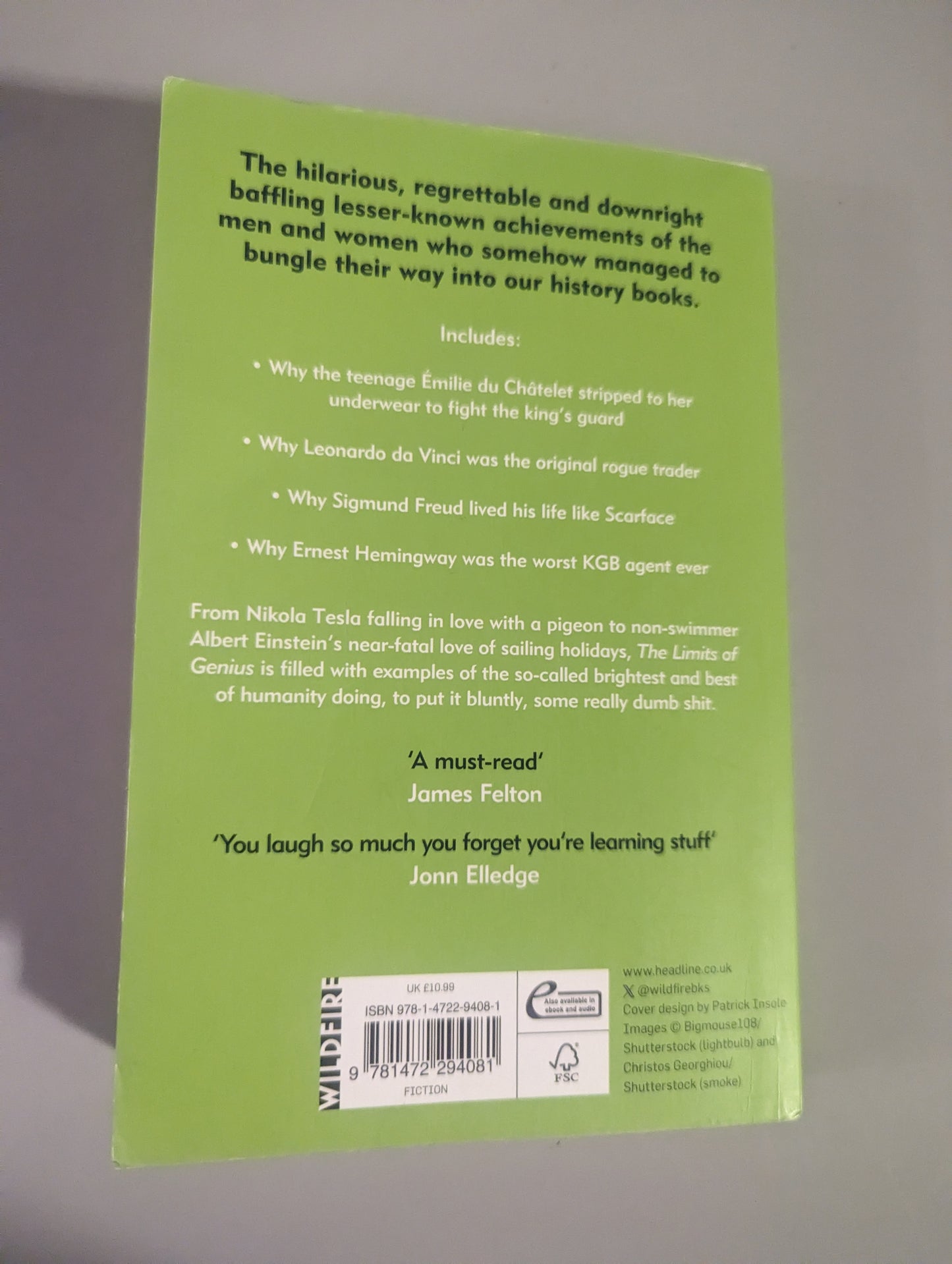 The Limits of Genius: The Surprising Stupidity of the World's Greatest Minds (Paperback) by Katie Spalding