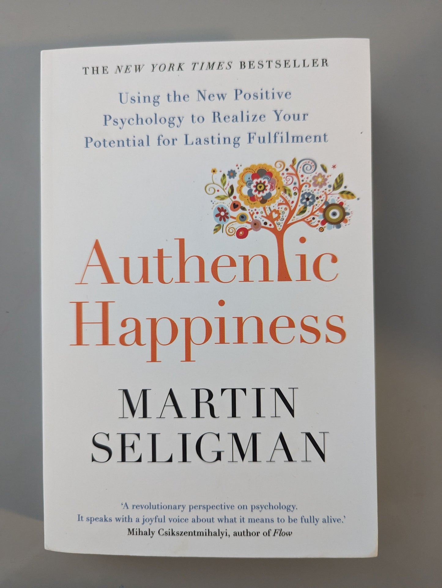 Authentic Happiness: Using the New Positive Psychology to Realise your Potential for Lasting Fulfilment (Paperback) by Martin Seligman