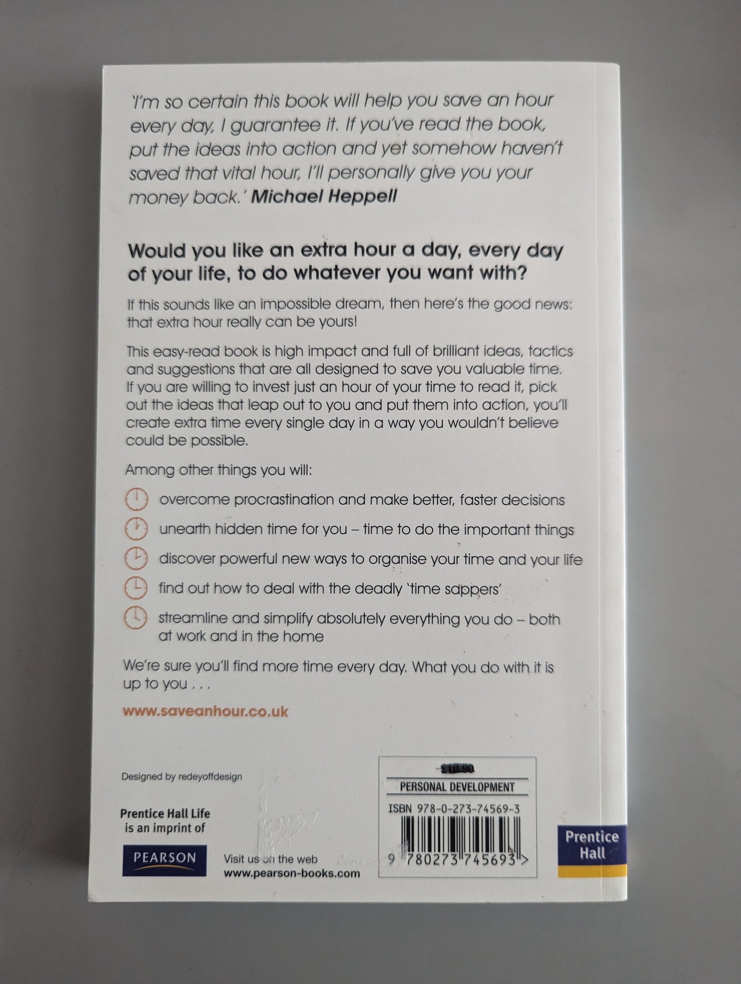 How to Save An Hour Every Day (Paperback) by Michael Heppell