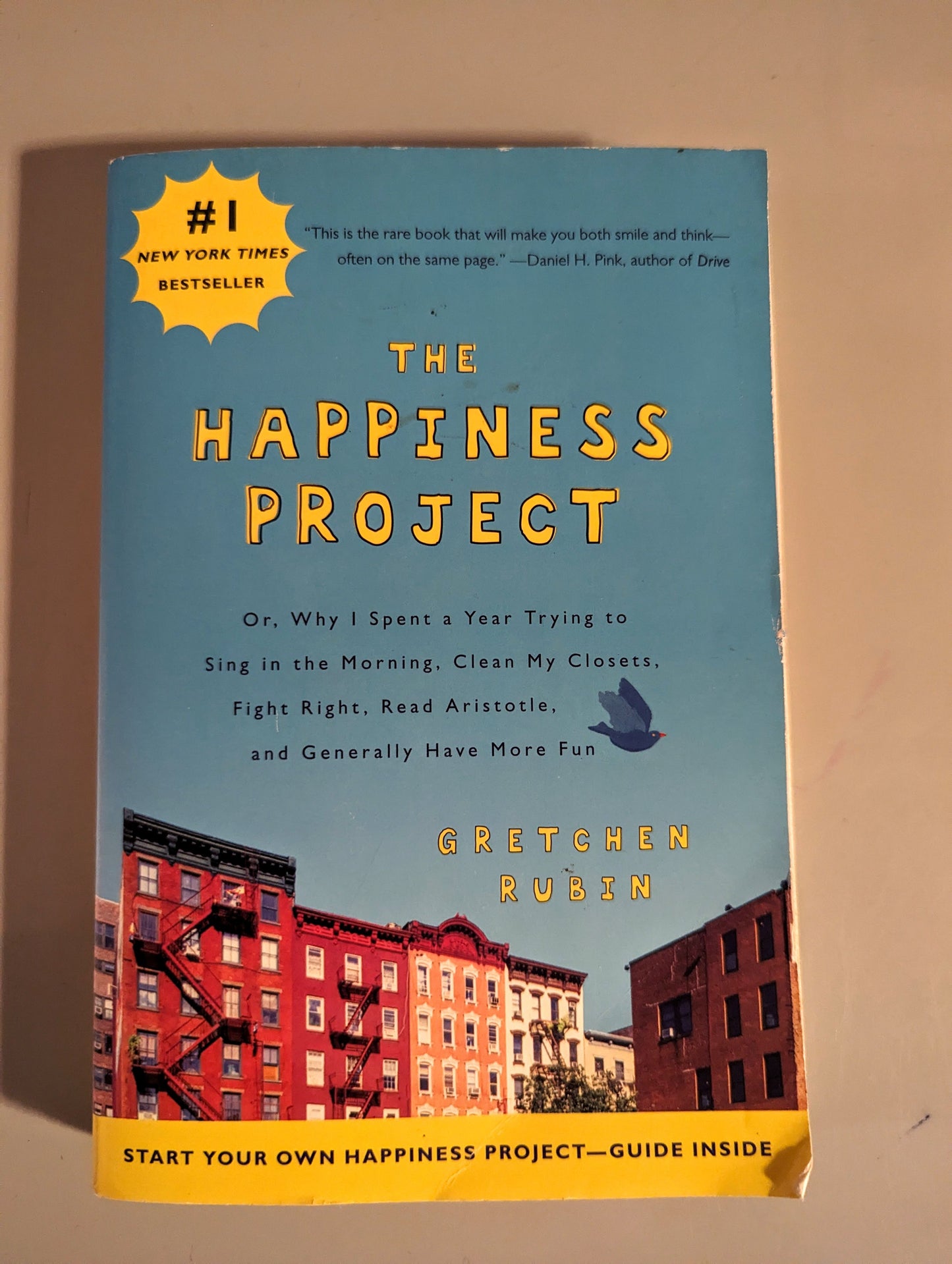 The Happiness Project: Or, Why I Spent a Year Trying to Sing in the Morning, Clean My Closets, Fight Right, Read Aristotle, and Generally Have More Fun (Paperback) by Gretchen Rubin